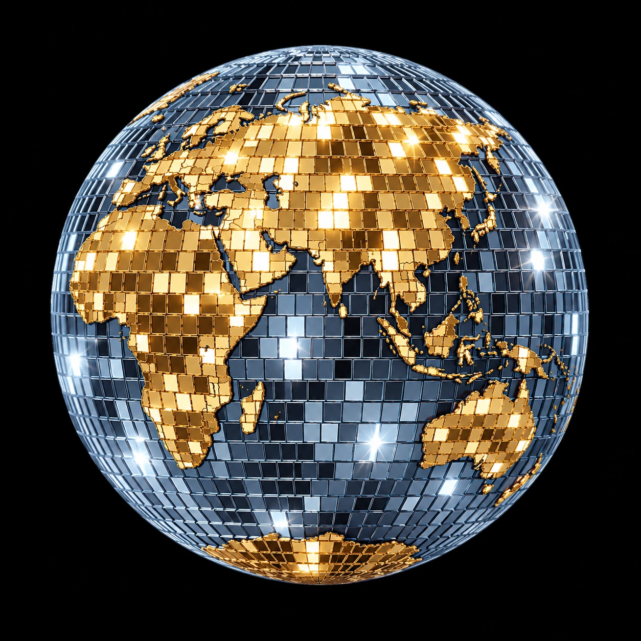 Disco Ball Earth 1